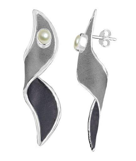 Silver Earrings HEPHESTOS Style 14