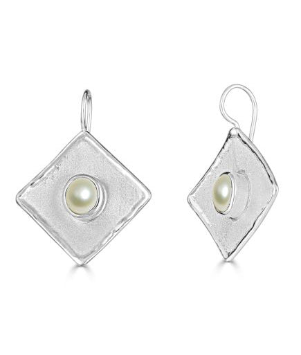 Silver Earrings AMMOS Style 21