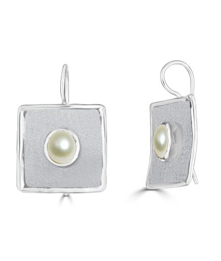 Silver Earrings AMMOS Style 22