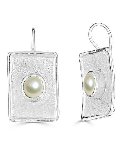 Silver Earrings AMMOS Style 23