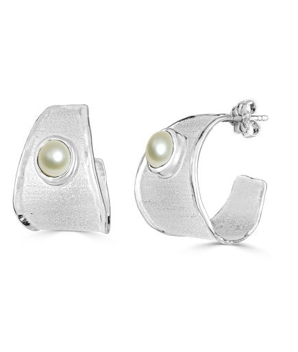 Silver Earrings AMMOS Style 05