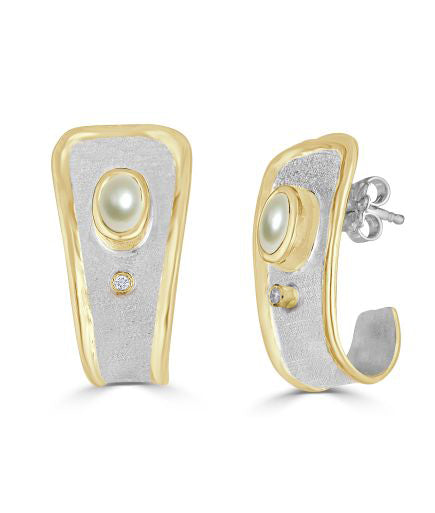 MIDAS Diamond Earrings Style 09