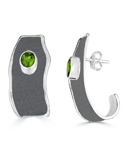 Silver Earrings HEPHESTOS Style 10