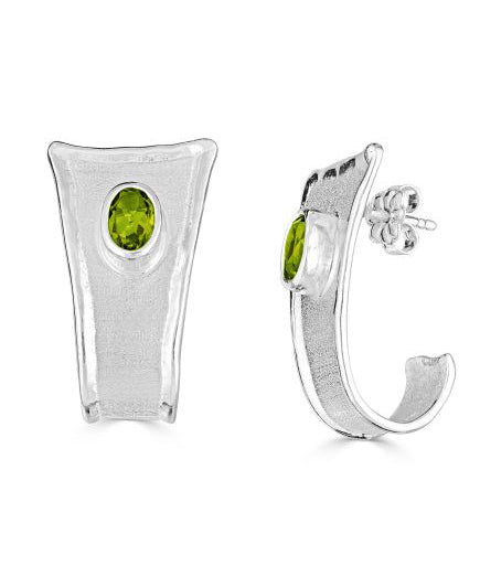 Silver Earrings AMMOS Style 02